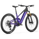Гірський електровелосипед MONDRAKER-Scree RR, ultraviolet - Гірський електровелосипед, Рама - SCREE 6061 Alloy Stealth Evo, Updated Zero Suspension System, 130mm travel, Forward Geometry, internal removable battery, Boost 12x148mm rear axle, UDH, tapered head tube, one-piece Monoblock upper link, HHG internal cable routing, MAX capacity sealed bearings, oversize 15mm axles, exclusive plastic motor covers. thumbnail 3
