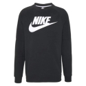 Чоловіча утеплена худі NIKE-M NK CLUB BB GFX CREW BLACK/WHITE - thumbnail 6