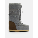 Високі зимові черевики MOON BOOT-MB ICON NUBUCK FELT, HM05 GREY/COCOA - thumbnail 2