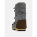 Високі зимові черевики MOON BOOT-MB ICON NUBUCK FELT, HM05 GREY/COCOA - thumbnail 4