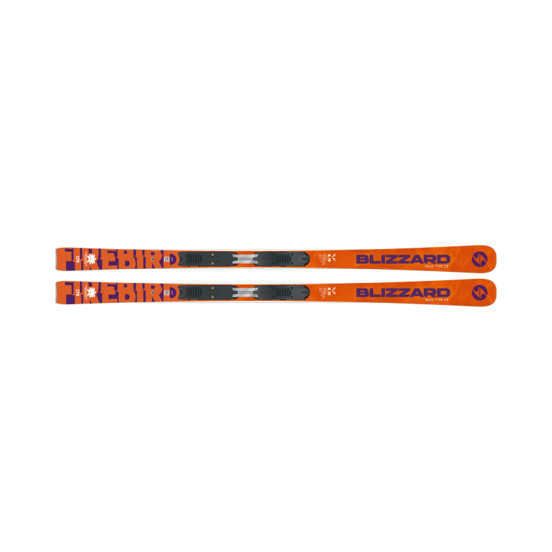 Гонкові лижі (без кріплення) BLIZZARD-Firebird Race Type LT (Flat + Plate), orange