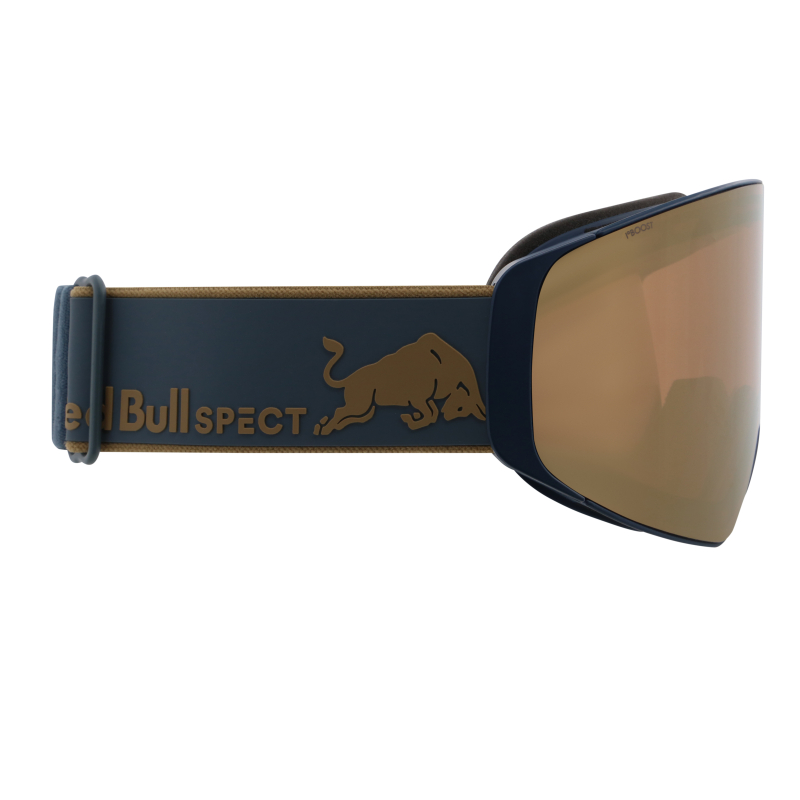 Лижні окуляри RED BULL SPECT-JAMM-14GO2, matt teal/brown with gold mirror, CAT 2