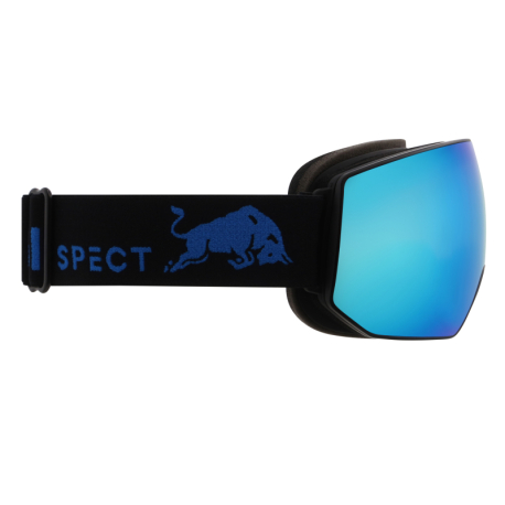 Лижні окуляри RED BULL SPECT-FINK-09BL3, matt black/smoke with blue mirror, CAT 3
