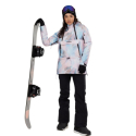 Жіноча лижна куртка-анорак FUNDANGO-Hooper ECO Anorak-335- salmon - thumbnail 5