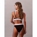 Жіночі трусики CALVIN KLEIN-High Leg Bikini Briefs Icon Cotton Modal black - thumbnail 4