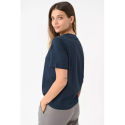 Жіноча футболка з коротким рукавом VOLCANO-T-UNIQ-NAVY - thumbnail 2