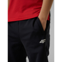 Хлопчачі тренувальні штани 4F JUNIOR-TROUSERS FNK M1152-20S-DEEP BLACK - thumbnail 7