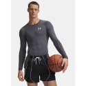 Чоловіча компресійна футболка з довгим рукавом UNDER ARMOUR-UA HG Armour Comp LS-GRY - thumbnail 2