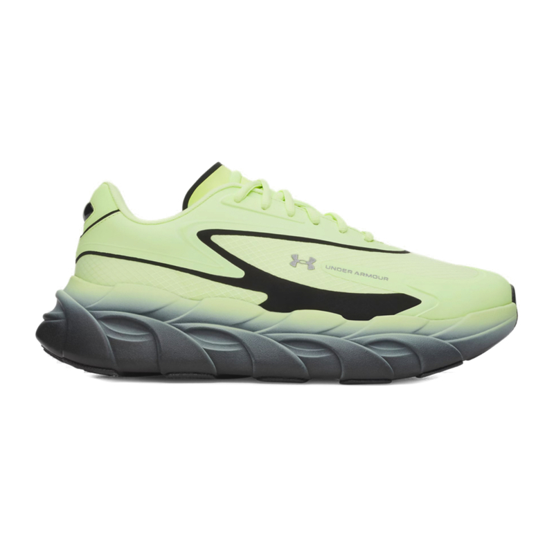 Чоловіче бігове взуття UNDER ARMOUR-UA Halo Runner SE M fade green/black/metallic silver