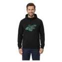 Чоловіча толстовка з капюшоном 4F-SWEATSHIRT M2241-20S-DEEP BLACK - thumbnail 1
