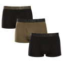 Чоловічі боксери UNDER ARMOUR-3 PACK-UA PERFORMANCE COTTON - SOLID 3 inch-BLK - thumbnail 1