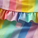 Дівочі купальники COLOR KIDS-Bikini W. Frills, AOP-4024-Pink Lemonade - thumbnail 3