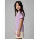 Дівчаче футболка з коротким рукавом 4F JUNIOR-TSHIRT F2939-52S-LIGHT VIOLET - thumbnail 3