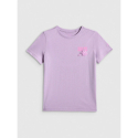 Дівчаче футболка з коротким рукавом 4F JUNIOR-TSHIRT F2939-52S-LIGHT VIOLET - thumbnail 8