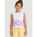 Дитяча безрукавка для дівчаток 4F JUNIOR-SLEEVELESS F263-10S-WHITE - thumbnail 2