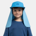 Дитяча кепка BUFF-DESERT CAP KIDS SOLID AZURE - thumbnail 4