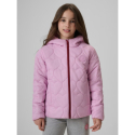 Дівоча куртка з капюшоном 4F JUNIOR-DOWN JACKET F0846-52S-LIGHT VIOLET - thumbnail 2