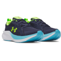 Хлопчача спортивне взуття (тренувальне) UNDER ARMOUR-UA BGS Assert 11 Jr midnight navy/blue blur/hyper green - thumbnail 3