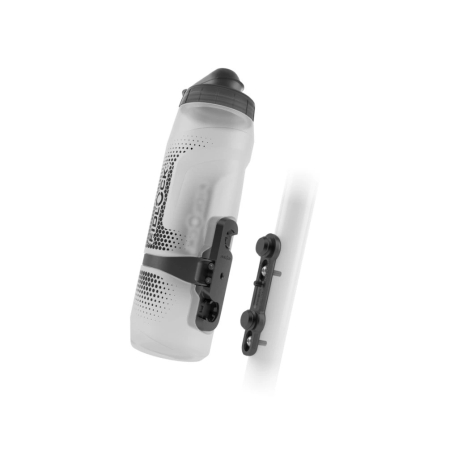 Велосипедна пляшка FIDLOCK-set láhve s držákem BOTTLE TWIST průhledná bílá 800 ml