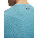Чоловіча тренувальна футболка з коротким рукавом UNDER ARMOUR-Vanish Seamless Novelty SS-BLU - thumbnail 4