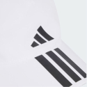 Кепка ADIDAS-BB CAP 3S CLIMA WHITE/BLACK - thumbnail 3