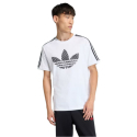 Чоловіча футболка з коротким рукавом ADIDAS ORIGINALS-MONOGRAM 3S T WHITE - thumbnail 1