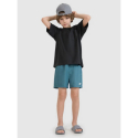 Хлопчачі плавки 4F JUNIOR-BOARD SHORTS TEAL - thumbnail 3