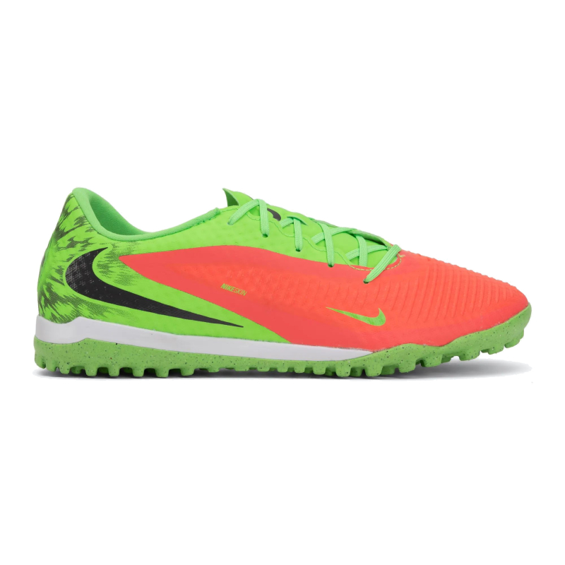 Чоловічі футбольні бутси турфи NIKE-Phantom 6 Low Academy Erling Haaland M TF hot punch/black/green strike