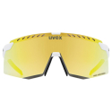 Велосипедні окуляри UVEX-brýle Pace Stage CV white matt/mir. gold - thumbnail 3