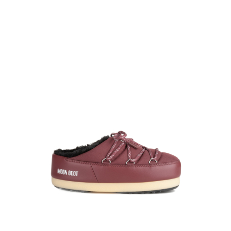Низькі зимові черевики MOON BOOT-MB EVX MULE NYLON-D013 BURGUNDY
