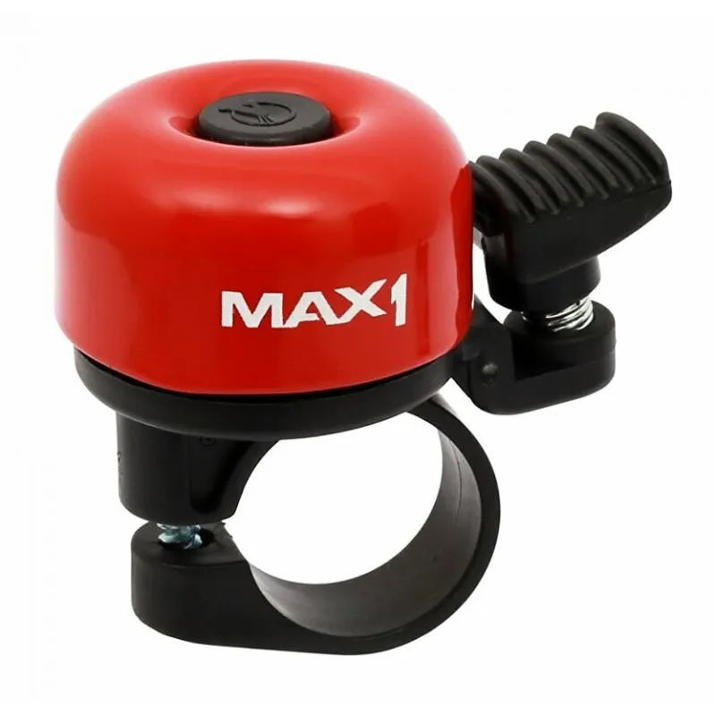Дзвоник на велосипед MAX1-zvonek mini červený