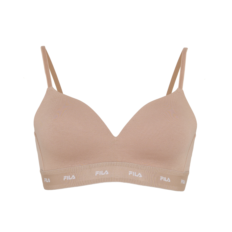 Жіночий бюстгальтер FILA-WOMAN BRA ELASTIC WITH LOGO-354-Nude