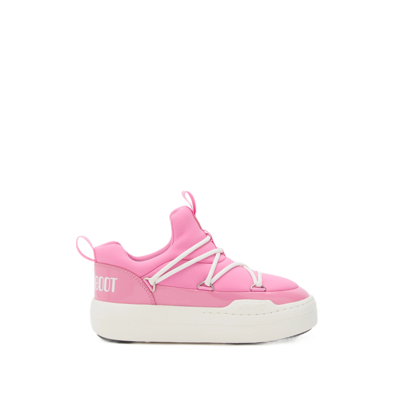 Юніорські низькі зимові черевики MOON BOOT-MB JR PARK LOW LACE, J001 PINK