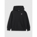 Дівочий худі з капюшоном 4F JUNIOR-SWEATSHIRT F1478-20S-DEEP BLACK - thumbnail 6