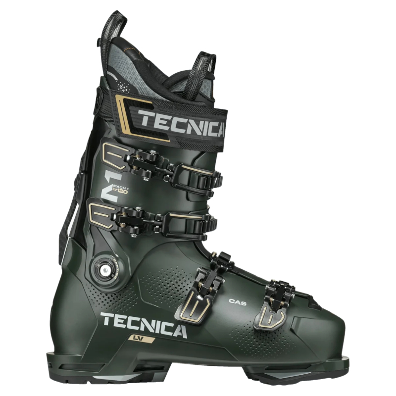 Чоловічі лижні черевики для спуску - on piste TECNICA-Mach1 LV 120 TD2 GW, dark progressive green
