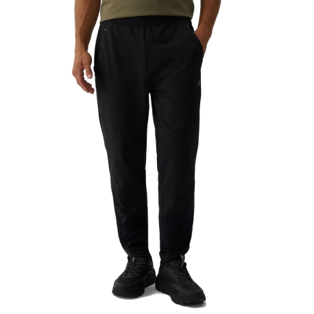 Чоловічі туристичні штани 4F-TROUSERS CAS M1804-20S-DEEP BLACK