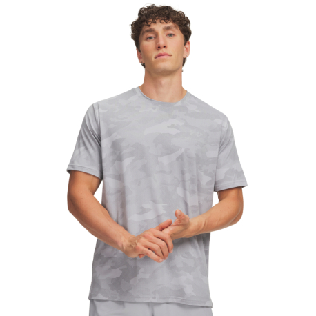 Чоловіча тренувальна футболка з коротким рукавом UNDER ARMOUR-Vanish Energy Printed SS-GRY