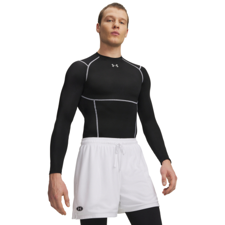 Чоловіча компресійна футболка з довгим рукавом UNDER ARMOUR-UA HG Elite Comp LS-BLK