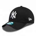 Кепка NEW ERA-940 MLB League Basic NEYYAN-BLACK/WHITE - Чоловіча кепка New Era. thumbnail 1