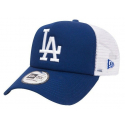 Чоловіча кепка NEW ERA-940 Clean Trucker LA DODGERS BLUE/WHITE NOS - Чоловіча кепка New Era з круглим козирком. thumbnail 1