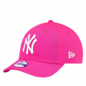Юніорська кепка NEW ERA-940K MLB League Basic NEYYAN-HPINK/WHT - Дитяча стильна та комфортна кепка від New Era. thumbnail 1