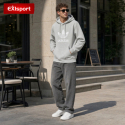 Чоловіча толстовка з капюшоном ADIDAS ORIGINALS-TREFOIL HOODY-IM4490-medium grey heather - 
