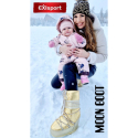 Високі зимові черевики MOON BOOT-MB ICON GLANCE, B003 PLATINUM - 